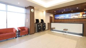 木更津 AB Hotel Kisarazu 3星级 住宿 大堂