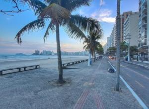 Vista do Mar - Praia das Pitangueiras - Ap Amplo
