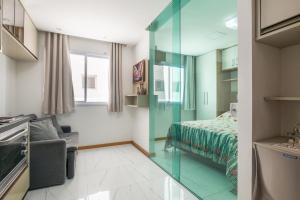 Excelente loft c jacuzzi e Wi-Fi a 100m da praia