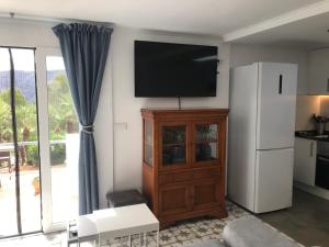 Luxe appartement met tuin