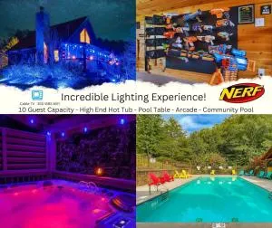 Ryes and Shine Bootlegger's Cabin! Hot Tub* Pool* Arcade* Billiards *EV * Pet Friendly - Boyds Creek