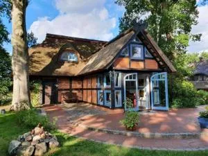 Traumhaftes Reetdachhaus "Grote Eken" in der Lüneburger Heide - Barum