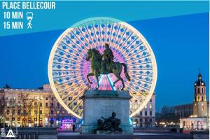Appartements La Loge Centrale Emplacement ideal Presqu-ile Lyon : photos des chambres
