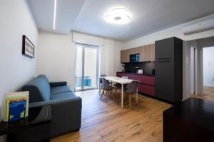 Modern Red Flat in Verona