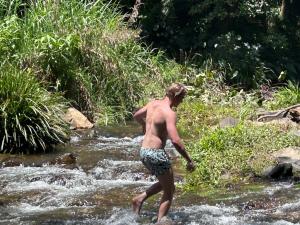 Thumb Creek Cabin and private swimming hole