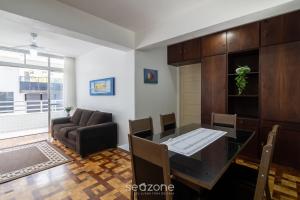 Apto beira-mar c vista lateral p praia ETY0024