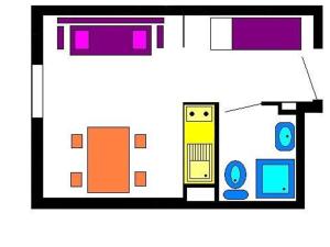 Studio cosy au pied des pistes à Vars - 3 couchages - FR-1-330B-216