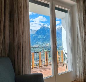 Double Room with Terrace room in Schenna Garni Eden Bed & Breakfast