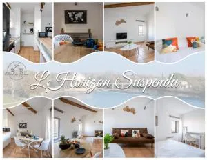 L'Horizon Suspendu, proche château, commerces - 阿格德