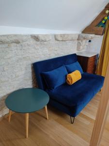 Maisons de vacances Agreable maisonnette en duplex, avec patio proche mer : photos des chambres