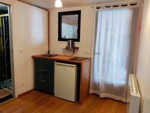 Maisons de vacances Agreable maisonnette en duplex, avec patio proche mer : photos des chambres