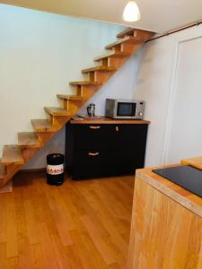 Maisons de vacances Agreable maisonnette en duplex, avec patio proche mer : photos des chambres