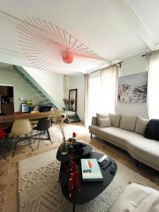 Villas Maison de ville avec piscine : photos des chambres