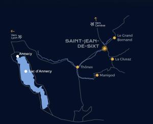 Appartements T3 Cosy in Saint-Jean-de-Sixt : photos des chambres