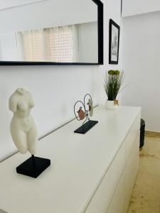 Modern apartment with a terrace