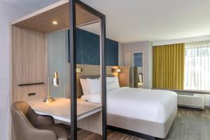 Studio Suite  King Bed  Sofa bed  Trundle bed room in SpringHill Suites by Marriott San Diego Carlsbad
