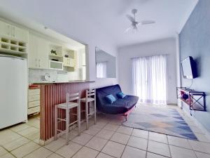 AP - 1 Dorm - Ar - Piscina - Churrasqueira - Academia - 350 metros Praia