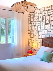 Maisons de vacances Le Petit Quintefeuille, Tennis : photos des chambres