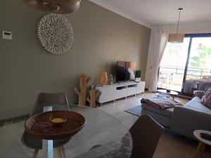 View on golf - swimmingpool - the sea at La Cala