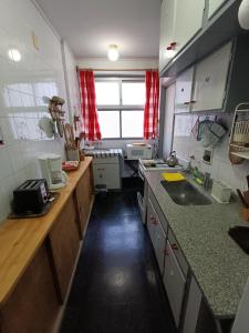 Departamento grande frente al mar