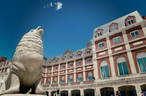 Departamento grande frente al mar