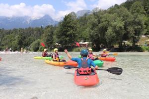 Family apartments Soča Splash Home