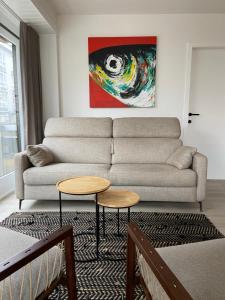 Dzee Appartement frontaal zeezicht en gratis parking
