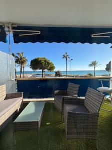 Appartements Front de mer,plage, piscine, parking : photos des chambres