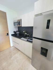 Hermosa vista al mar y al manglar