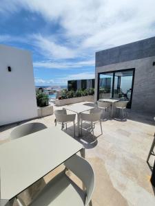 Hermosa vista al mar y al manglar