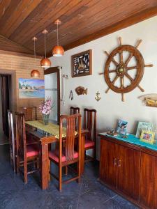 Casa de praia com sabor de campo