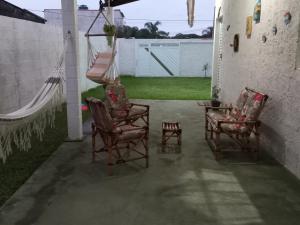 Casa Estúdio de praia simples rústica e charmosa