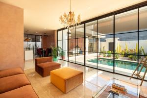 A Modern Moroccan Elegance, Private 3-Bedroom Canggu Villa