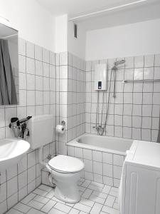 City Apartments Essen for up to 6 person with 4K TV and kitchen