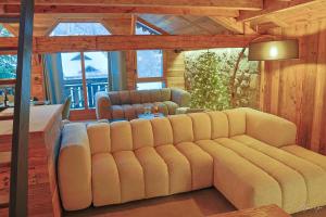 Maisons de vacances Chalet Jean (Coeur de Morzine) Jacuzzi & Sauna : photos des chambres
