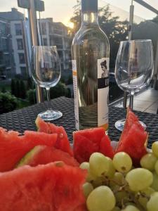 Apartament Arbuzowy Zachód Słońca