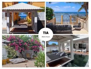 Tia Beach House - pool, beach and hamman - Pointe aux Sable