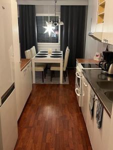 Two room apartment with a private sauna from the center