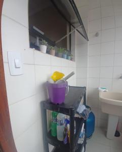 Frente mar, garagem e wi-fi no Caiçara - PG