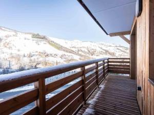 Neuf T2 avec balcon, parking et casier à skis, idéal pour 4 personnes - FR-1-291-1021