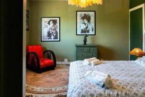 Maisons de vacances Appel d-Air Authentique longere renovee : photos des chambres