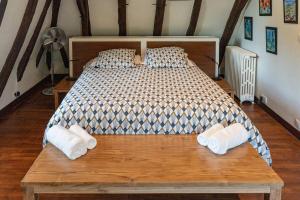 Maisons de vacances Appel d-Air Authentique longere renovee : photos des chambres