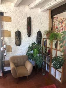 Maisons de vacances Appel d-Air Authentique longere renovee : photos des chambres