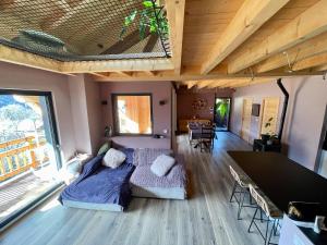 Appartements Cocon chaleureux au pied des 3 vallees : photos des chambres