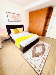 luxurious three bedroom apartment with heated swimming pool fully equipped ample parking space and relaxing rooftop with amazing city views