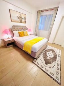 luxurious three bedroom apartment with heated swimming pool fully equipped ample parking space and relaxing rooftop with amazing city views