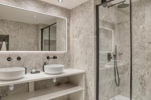 Appartements Ecrin de raffinement au coeur de Megeve : photos des chambres