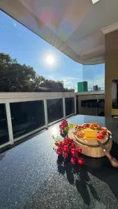 Apto Flor de Lis - 2 Quartos climatizados, ambientes integrados e próximo do Parque Termal! - Capinzal