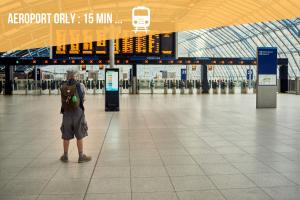 Appartements L-Evasion Design - Rooftop - 8 min Gare Orly : photos des chambres