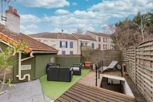 Appartements L-Evasion Design - Rooftop - 8 min Gare Orly : photos des chambres